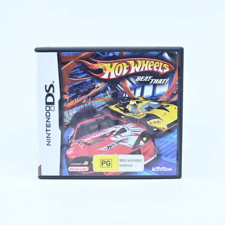 Hot Wheels: Beat That! - Nintendo DS Game - PAL + Manual - FREE POST!