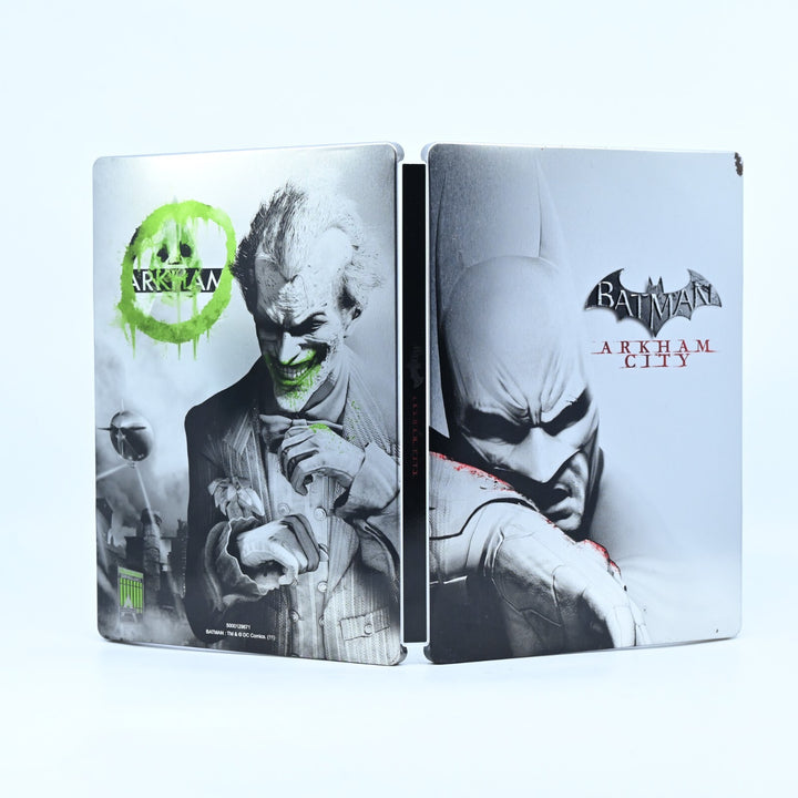 Batman: Arkham City Steelbook - Xbox 360 Game + Manual - PAL - MINT DISC!