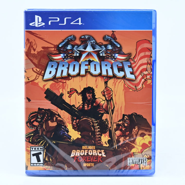 SEALED! BroForce - Limited Run - Sony Playstation 4 / PS4 Game - FREE POST!
