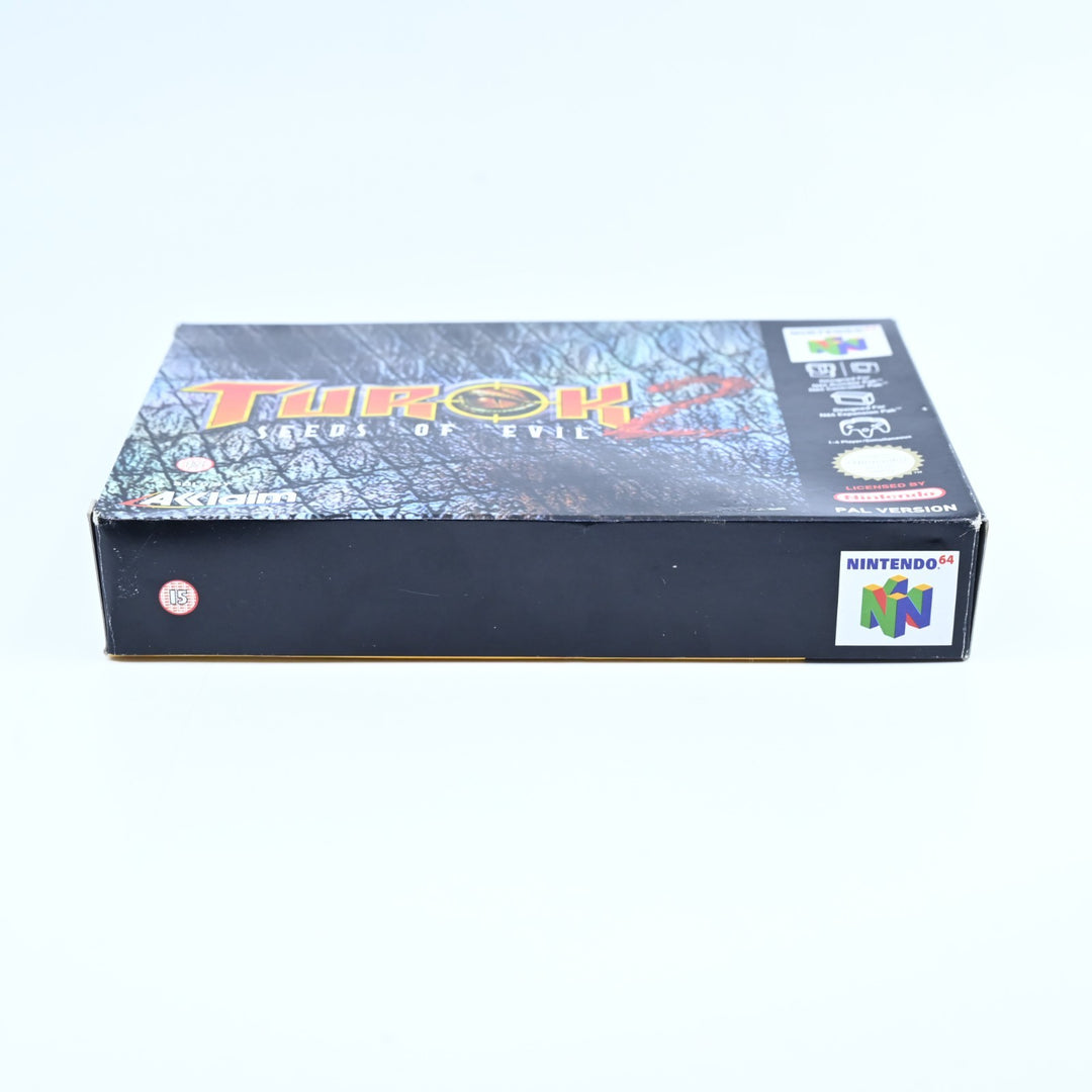 Turok 2: Seeds of Evil - N64 / Nintendo 64 Boxed Game - PAL - FREE POST!
