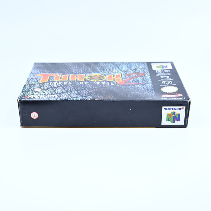 Turok 2: Seeds of Evil - N64 / Nintendo 64 Boxed Game - PAL - FREE POST!