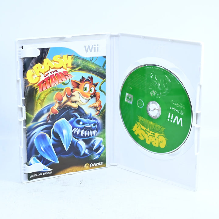 Crash of the Titans - Nintendo Wii Game + Manual - PAL - MINT DISC!