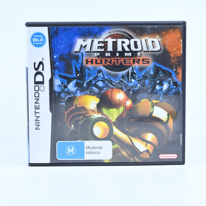 Metroid Prime Hunters - Nintendo DS Game - PAL + Manual - FREE POST!
