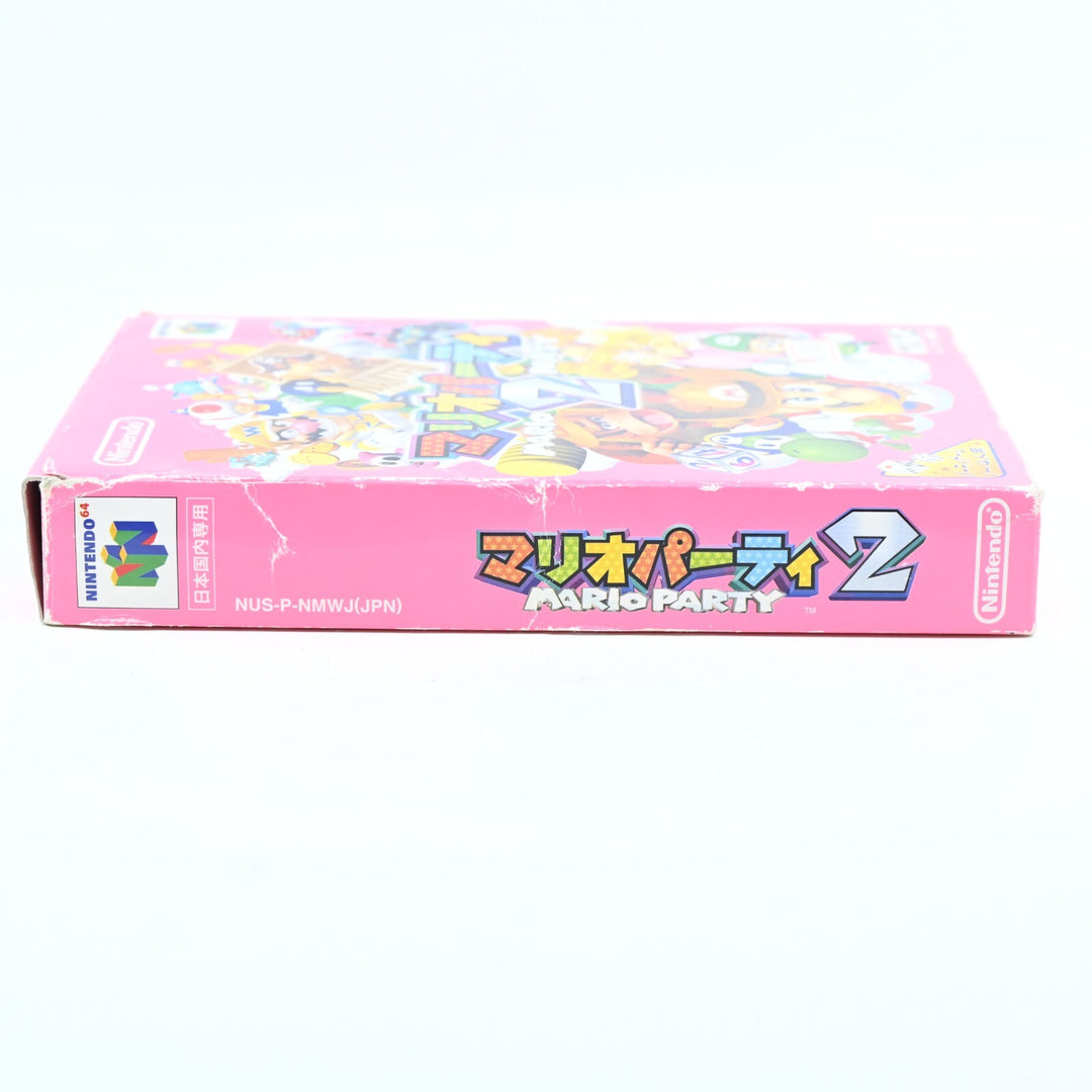 Mario Party 2 - N64 / Nintendo 64 Boxed Game - NTSC-J- FREE POST!