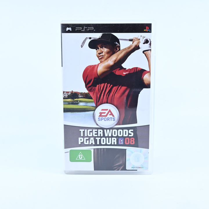 Tiger Woods PGA Tour 08 - Sony PSP Game + Manual - FREE POST!