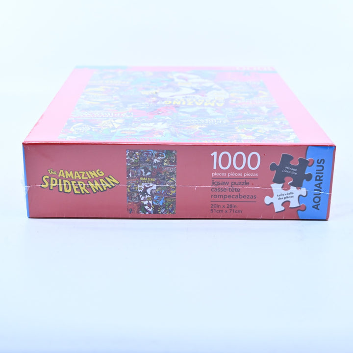 The Amazing Spider-Man - 1000 Piece Collage Jigsaw Puzzle - Aquarius - Toy