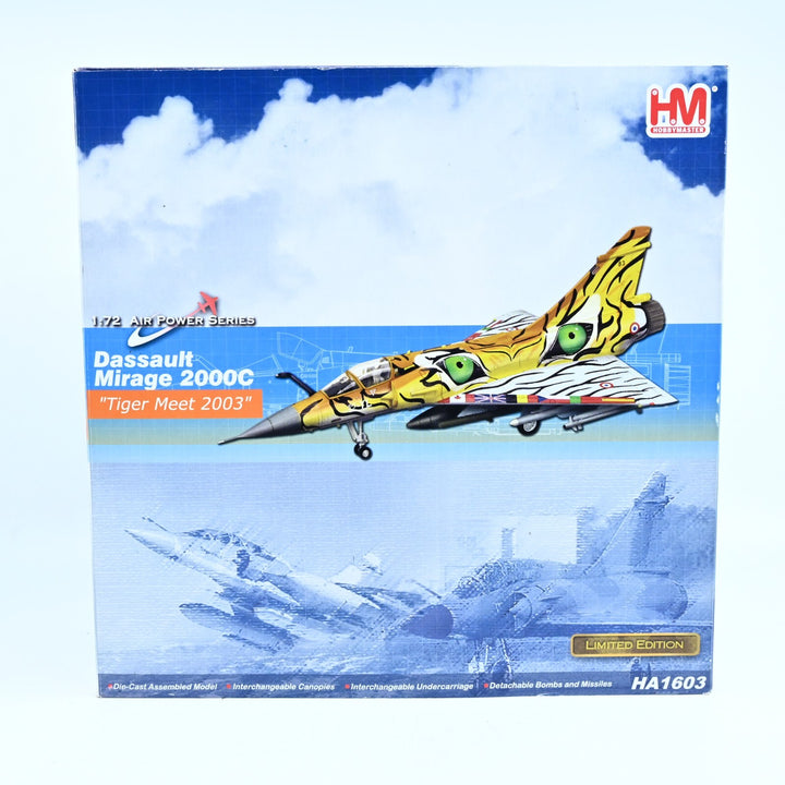 Hobby Master 1:72 Dassault Mirage 2000C "Tiger Meet 2003" HA1603 Die Cast Plane