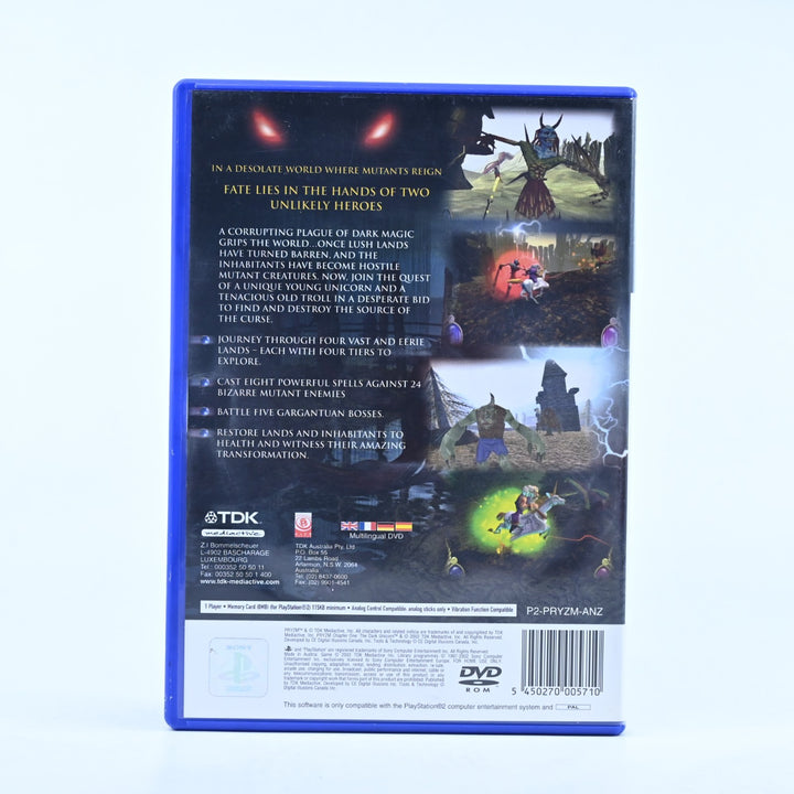 Pryzm: Chapter One - The Dark Unicorn - PS2 Game + Manual - PAL - MINT DISC!