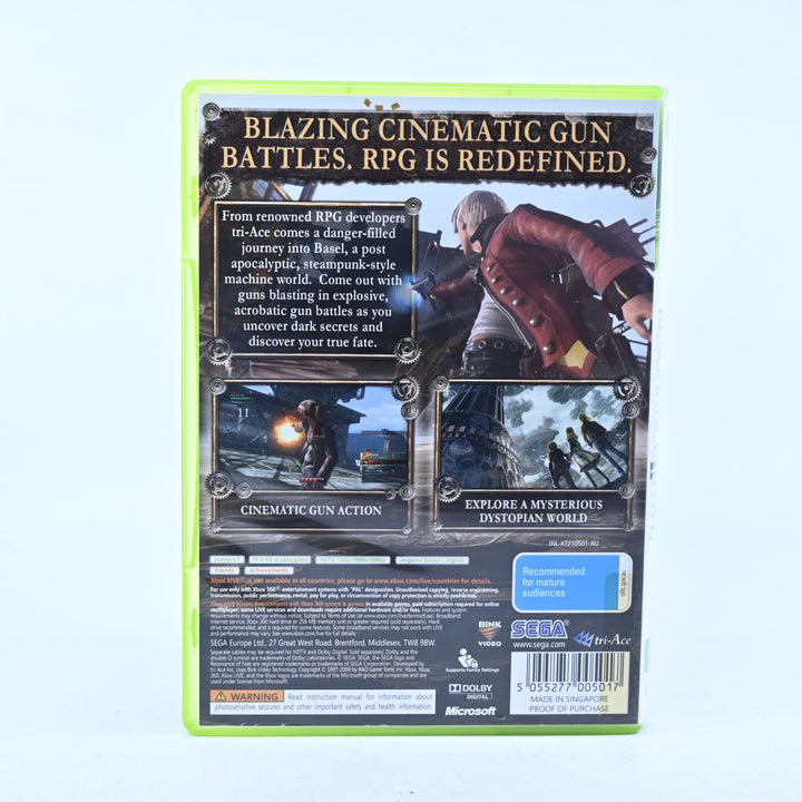 Resonance of Fate - Xbox 360 Game + Manual - PAL - MINT DISC!