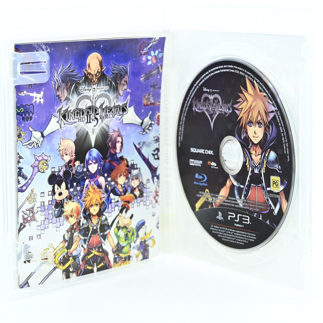 Kingdom Hearts II.5 2.5 HD Remix - Sony Playstation 3 / PS3 Game + Manual - MINT