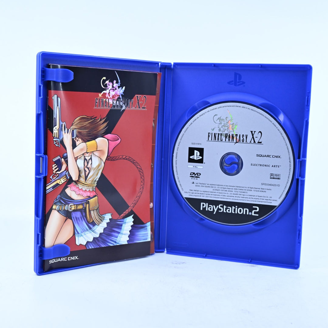 Final Fantasy X-2 - Sony Playstation 2 / PS2 Game + Manual - PAL - MINT DISC!