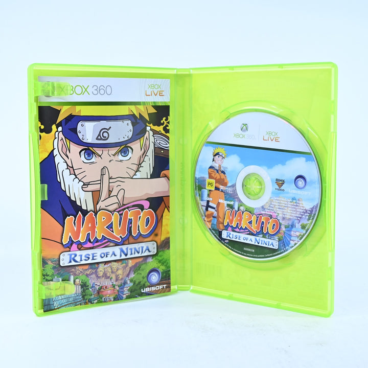 Naruto: Rise of a Ninja - Xbox 360 Game + Manual - PAL - MINT DISC!