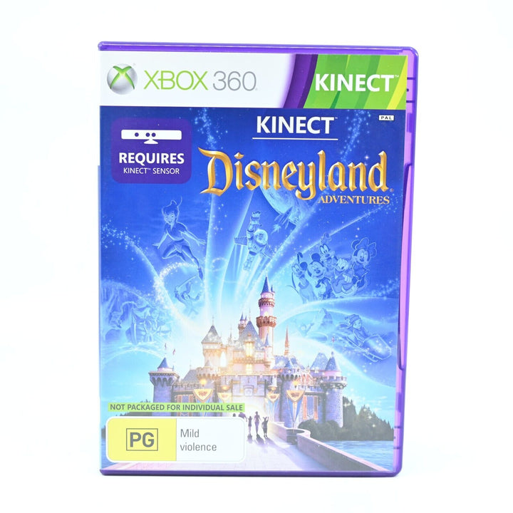 Kinect Disneyland Adventures - Xbox 360 Game + Manual - PAL - MINT DISC!