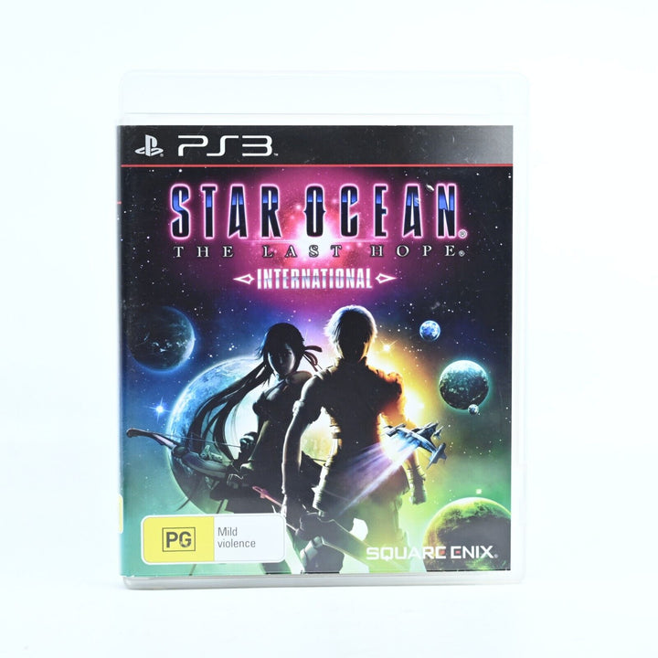 Star Ocean: The Last Hope International - Sony Playstation 3 / PS3 Game + Manual