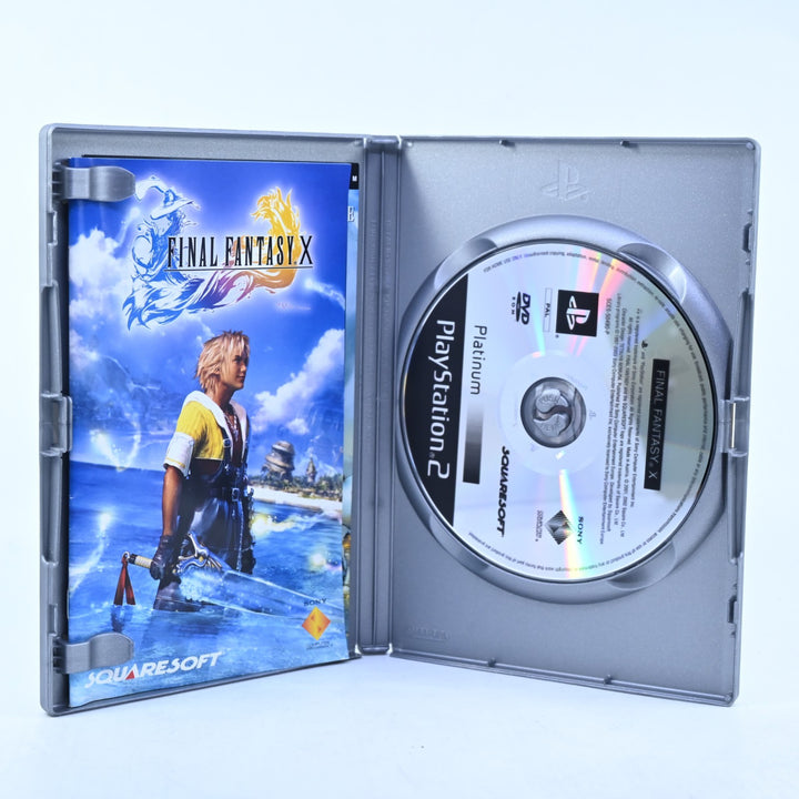 Final Fantasy X - Sony Playstation 2 / PS2 Game + Manual - PAL - MINT DISC!
