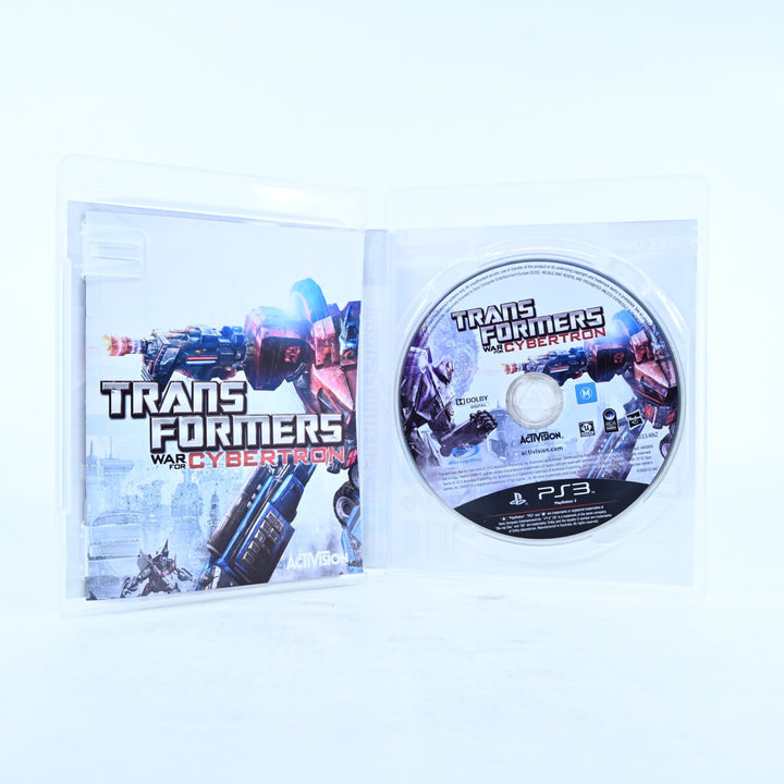 Transformers: War for Cybertron - Sony Playstation 3 / PS3 Game + Manual