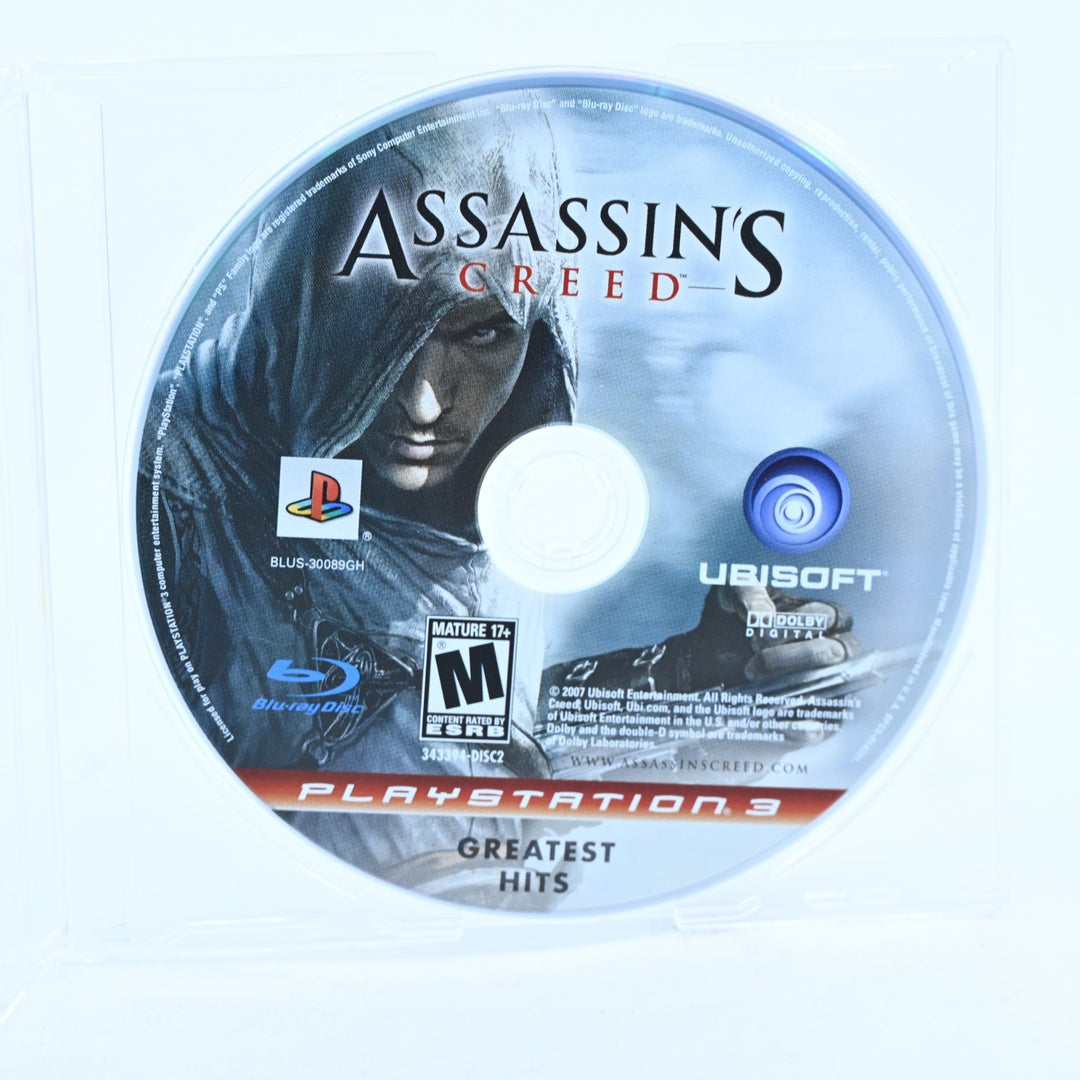 Assassin's Creed - Sony Playstation 3 / PS3 Game - Disc Only - MINT DISC!