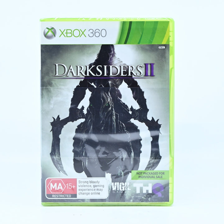 SEALED! Darksiders II 2 - Xbox 360 Game + Manual - PAL - MINT DISC!