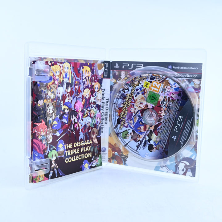 The Disgaea Triple Play Collection - Sony Playstation 3 / PS3 Game + Manual
