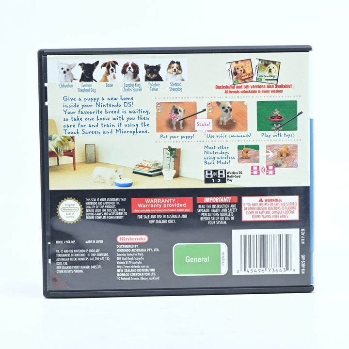 Nintendogs: Chihuahua & Friends - Nintendo DS Game + Manual - PAL - FREE POST!