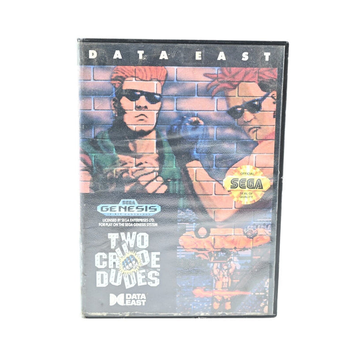 Two Crude Dudes - Sega Mega Drive Game / Sega Genesis - PAL - FREE POST!