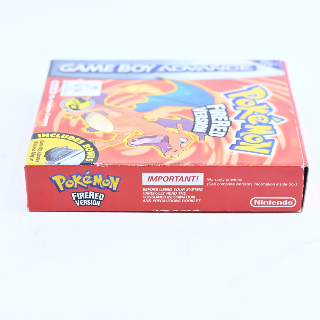Pokemon FireRed Version - GBA Boxed Game + Original Insert - PAL - Fire Red