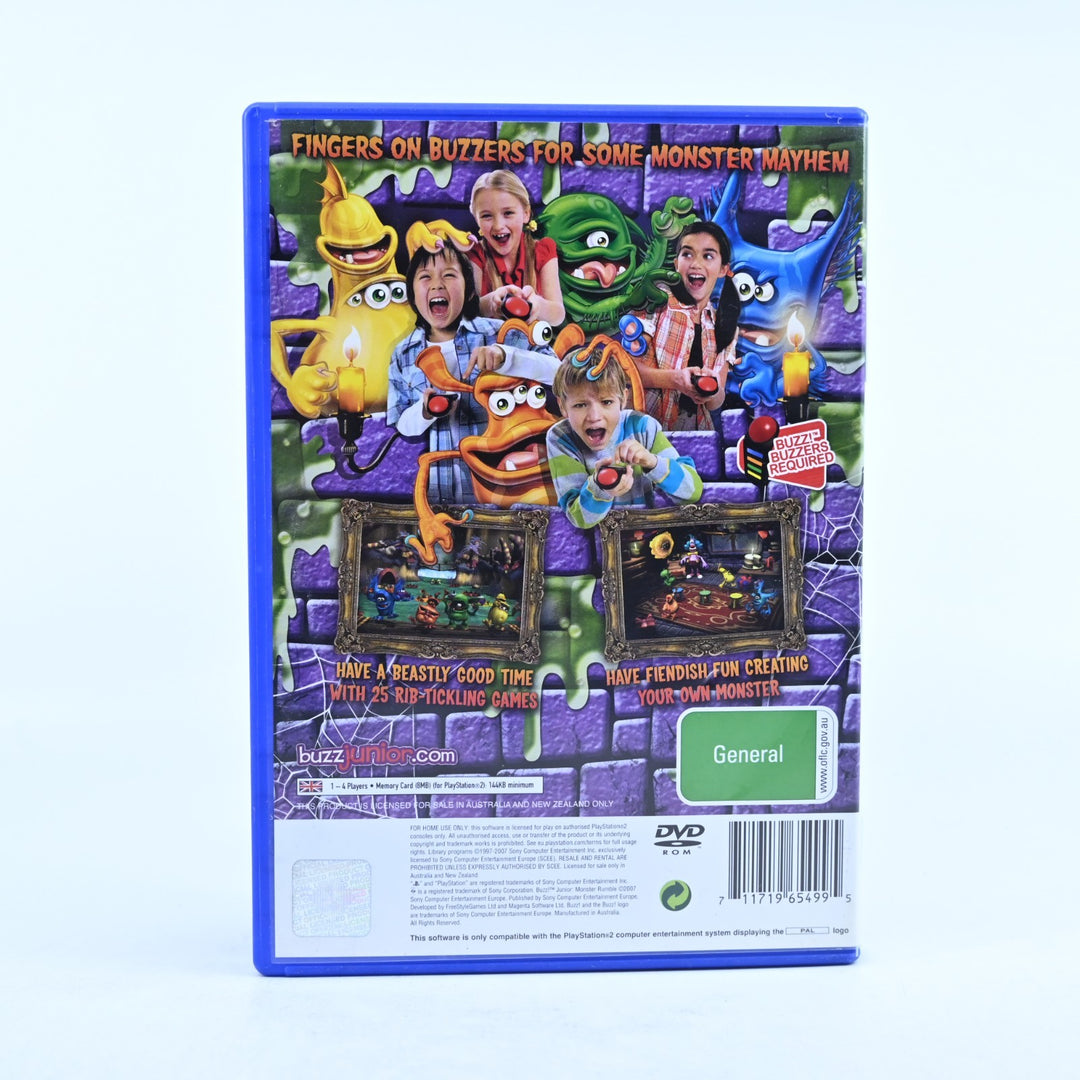 Buzz! Junior: Monster Rumble - Sony Playstation 2 / PS2 Game + Manual - PAL