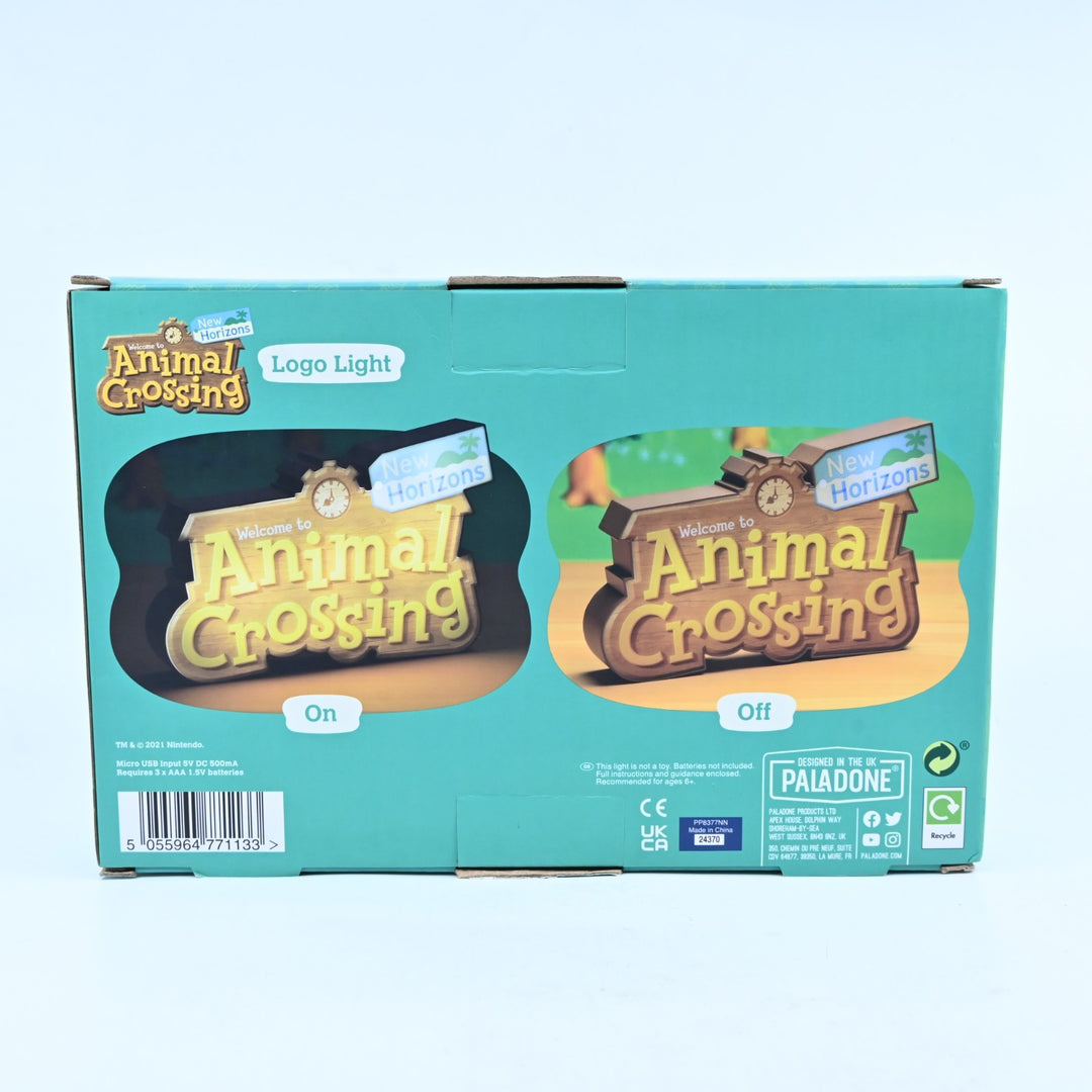 Animal Crossing: New Horizons - Logo Light - Paladone - FREE POST!