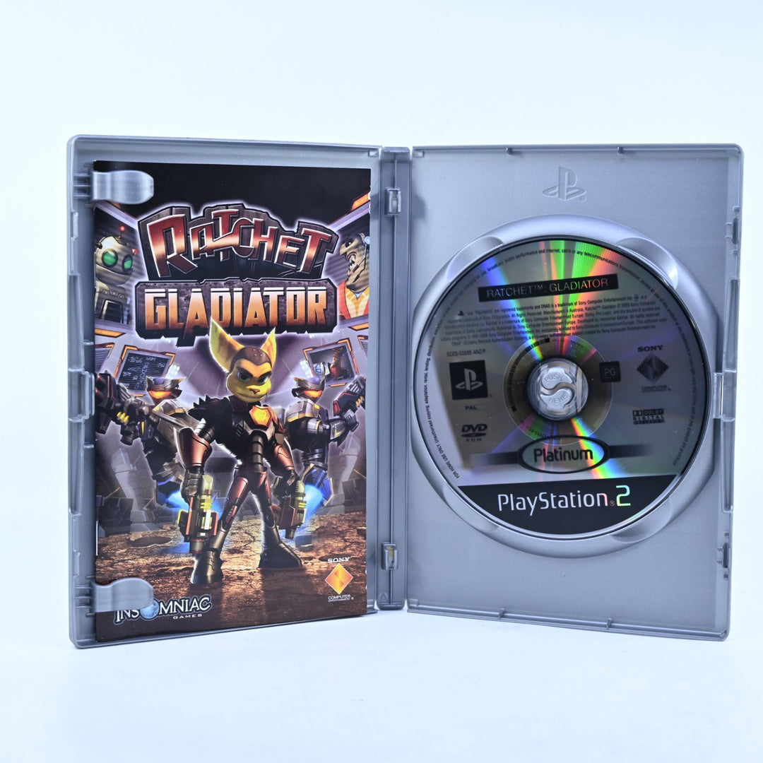 Ratchet Gladiator  - Sony Playstation 2 / PS2 Game + Manual - PAL - MINT DISC!