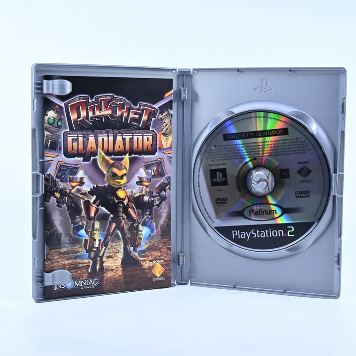 Ratchet Gladiator  - Sony Playstation 2 / PS2 Game + Manual - PAL - MINT DISC!