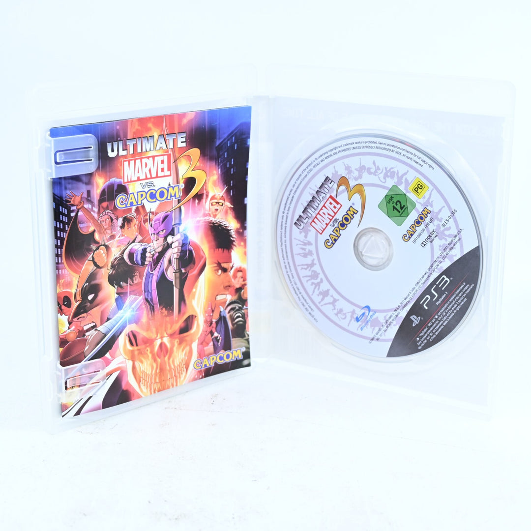Ultimate Marvel VS. Capcom 3 - Sony Playstation 3 / PS3 Game + Manual