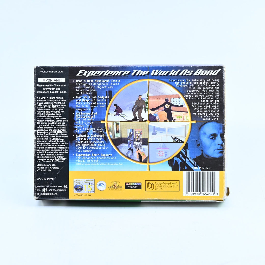 007: The World is Not Enough - Super Nintendo / SNES Boxed Game - PAL