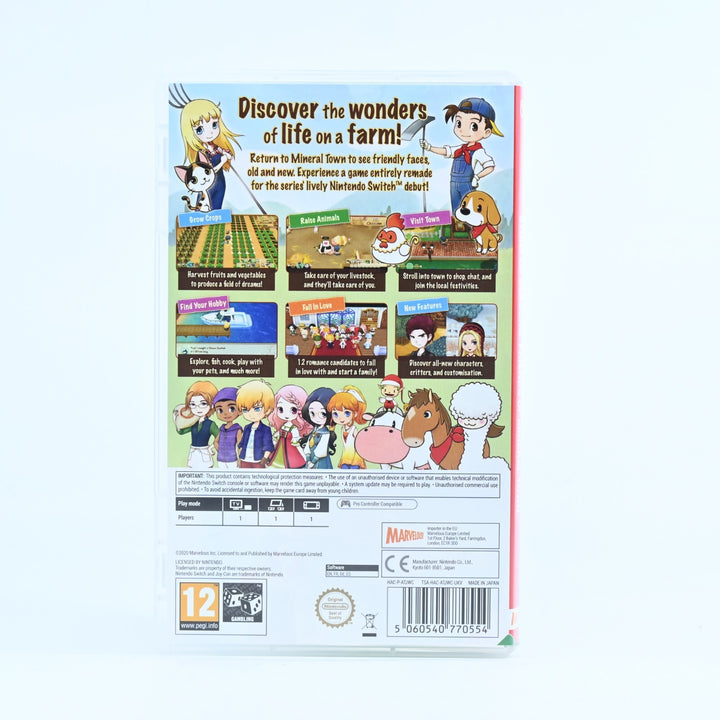 Story of Seasons Friends of Mineral Town - Nintendo Switch Game - FREE POST!