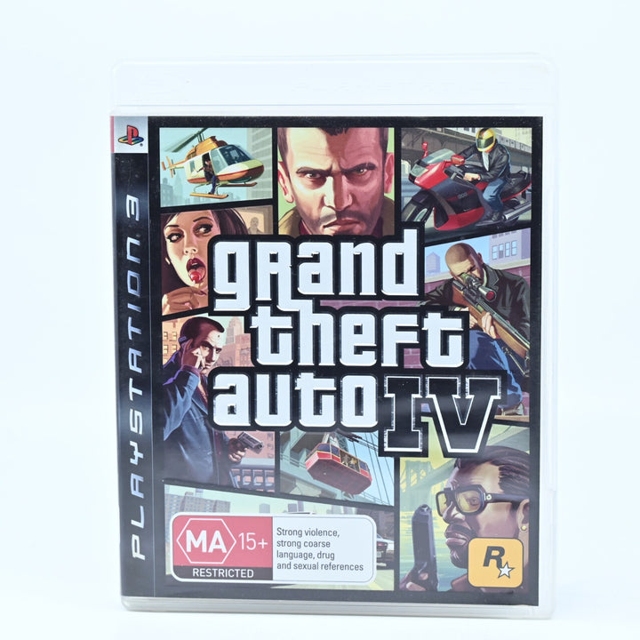 Grand Theft Auto IV - Sony Playstation 3 / PS3 Game + Manual - FREE POST!