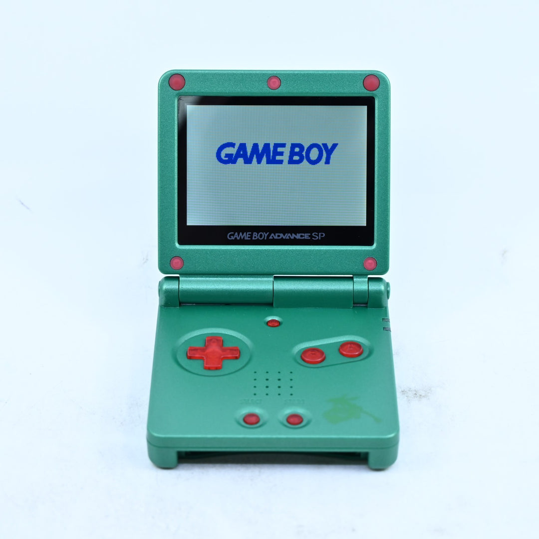 Rayquaza Green (Reshell) + IPS - AGS-001 - Gameboy Advance / GBA SP Console