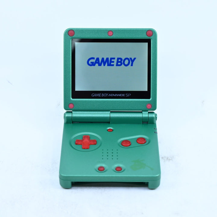 Rayquaza Green (Reshell) + IPS - AGS-001 - Gameboy Advance / GBA SP Console