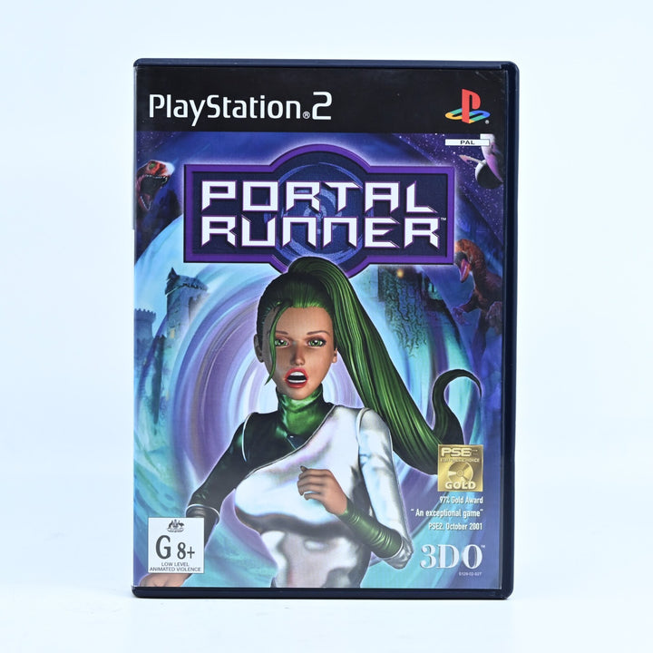 Portal Runner - Sony Playstation 2 / PS2 Game + Manual - PAL - MINT DISC!