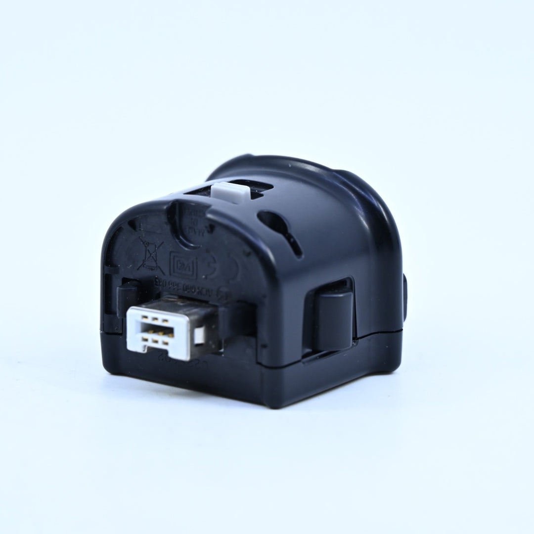 Black - Official Wii Motion Plus Adapter - RVL-026 - Nintendo Wii Accessory