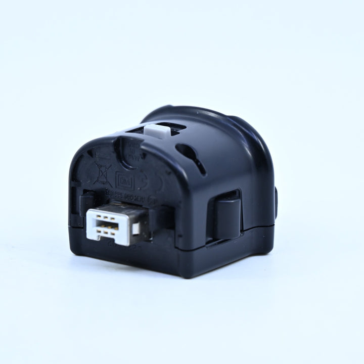Black - Official Wii Motion Plus Adapter - RVL-026 - Nintendo Wii Accessory