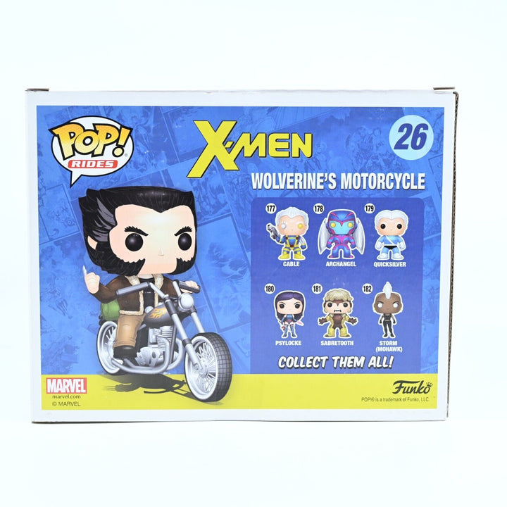 Wolverine's Motorcycle - X-Men Funko POP Vinyl Bobble-head #26