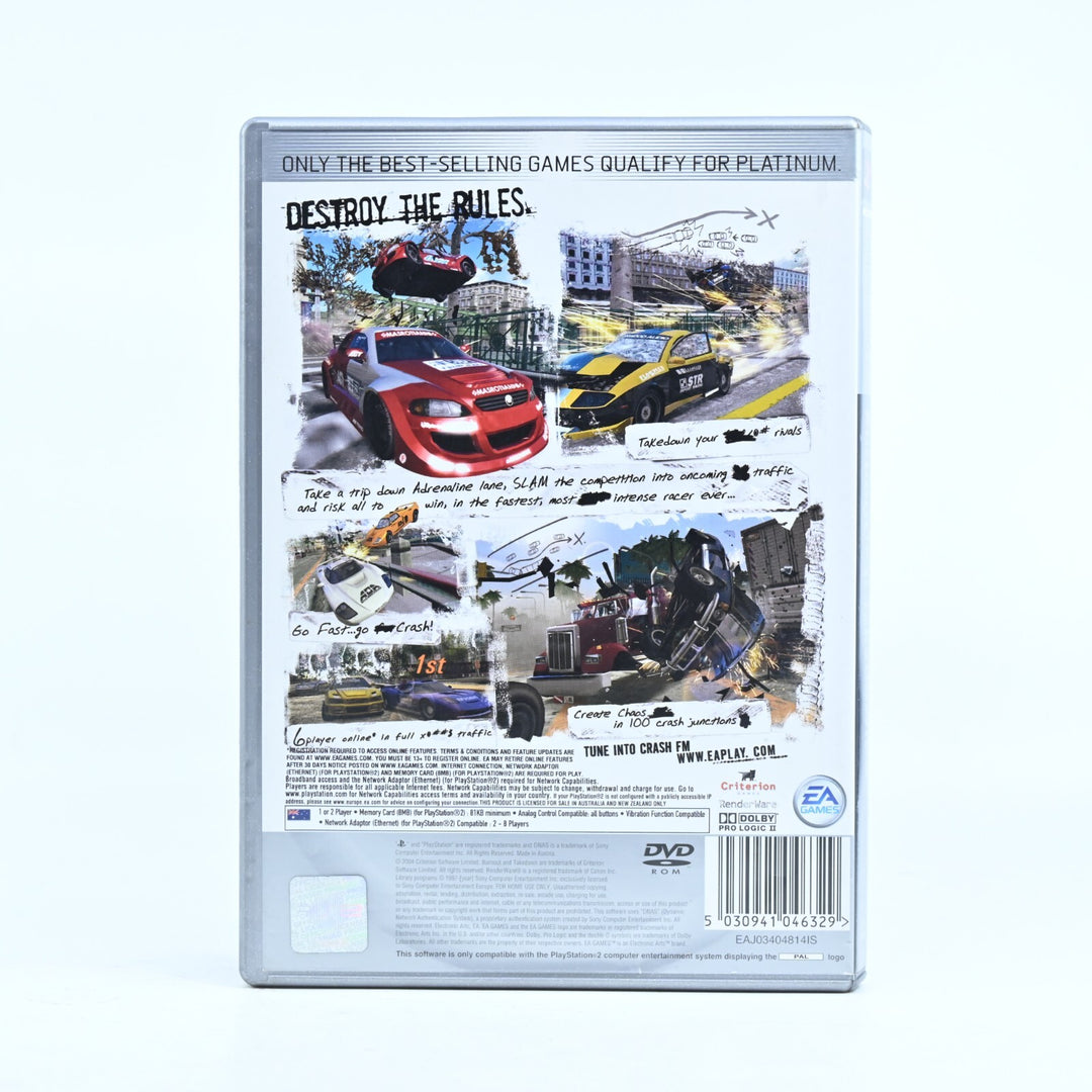 Burnout 3: Takedown - Sony Playstation 2 / PS2 Game + Manual - PAL