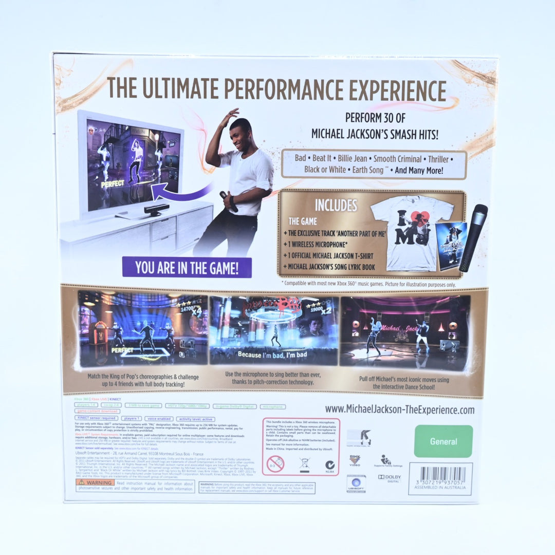 Michael Jackson: The Experience Collectors Edition - Xbox 360 Game + Manual
