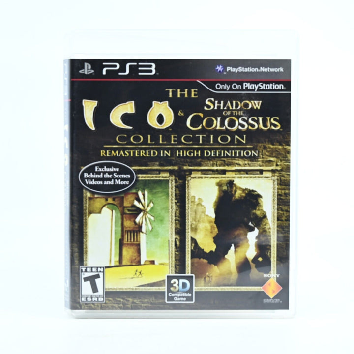 Ico & Shadow of the Colossus Collection - Sony Playstation 3 / PS3 Game + Manual