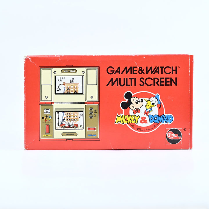 Game & Watch Multi Screen Mickey & Donald - Nintendo Game & Watch Boxed Console