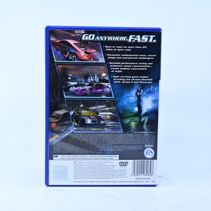 Need for Speed: Underground 2 - Sony Playstation 2 / PS2 Game + Manual - PAL