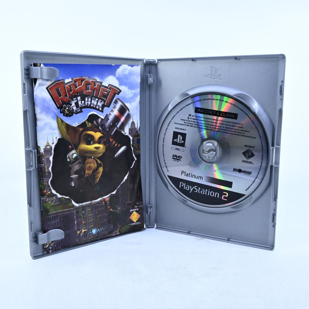 Ratchet & Clank - Sony Playstation 2 / PS2 Game + Manual - PAL - MINT DISC!