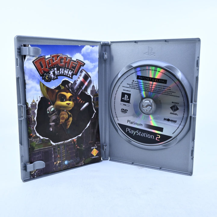 Ratchet & Clank - Sony Playstation 2 / PS2 Game + Manual - PAL - MINT DISC!