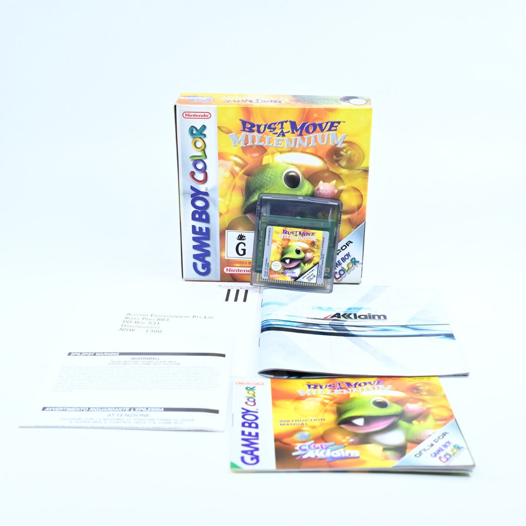 Bust-A-Move: Millennium - Nintendo Gameboy Color Boxed Game - PAL