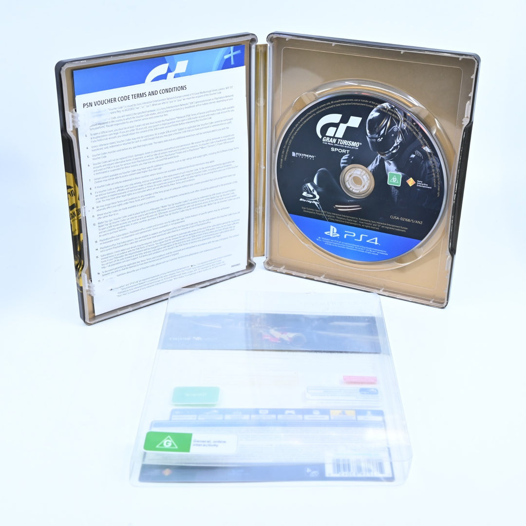 Gran Turismo Sport - Steelbook - Sony Playstation 4 / PS4 Game - FREE POST!
