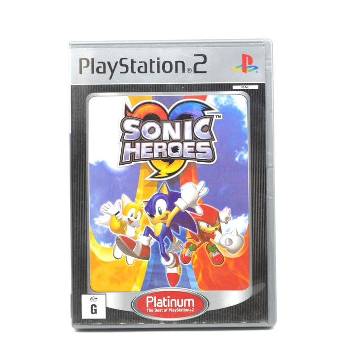 Sonic Heroes #2 - Sony Playstation 2 / PS2 Game - PAL - FREE POST!